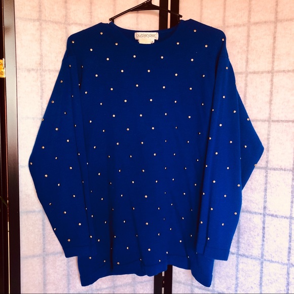 Vintage oversized studded sweater - Picture 1 of 2